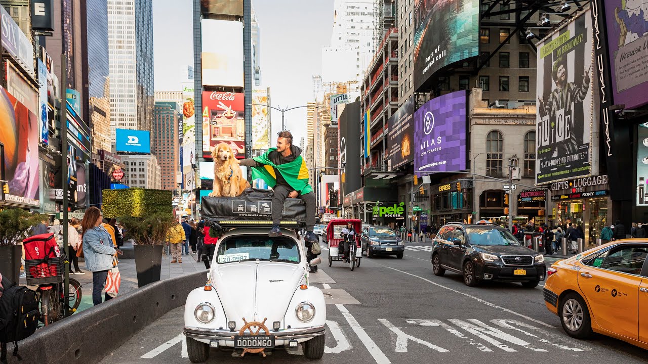 UM FUSCA EM NOVA YORK!