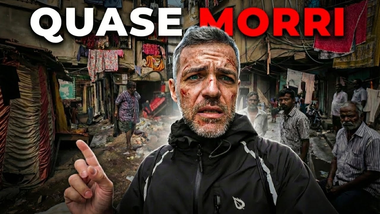 QUASE MORRI NO BAIRRO MAIS PERIGOSO DA ÍNDIA (Imagens Reais)