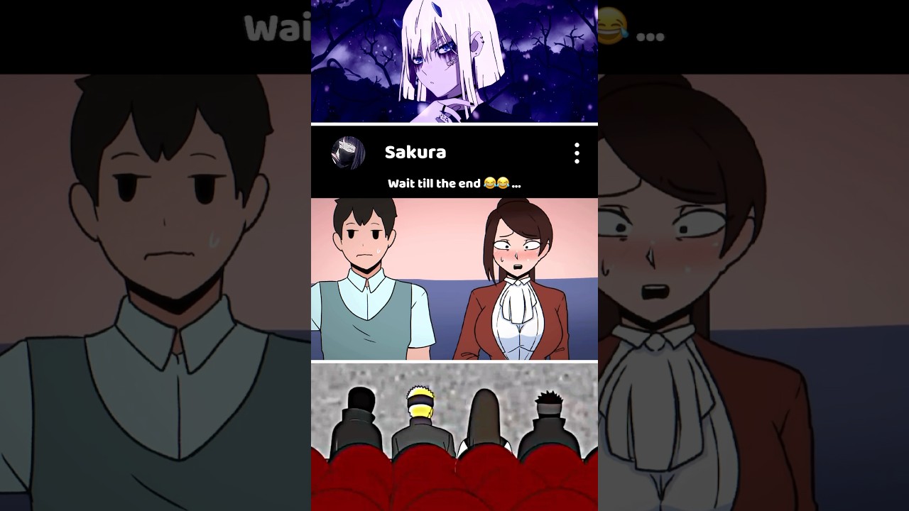 Naruto squad reaction on funny video 😂😂😂