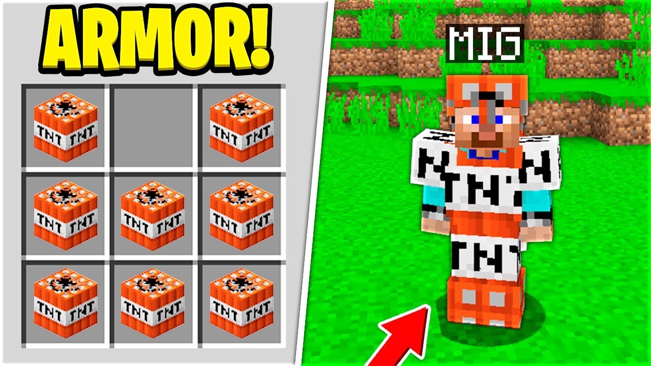 Man kan lave ARMOR ud af alt.. (DANSK MINECRAFT)