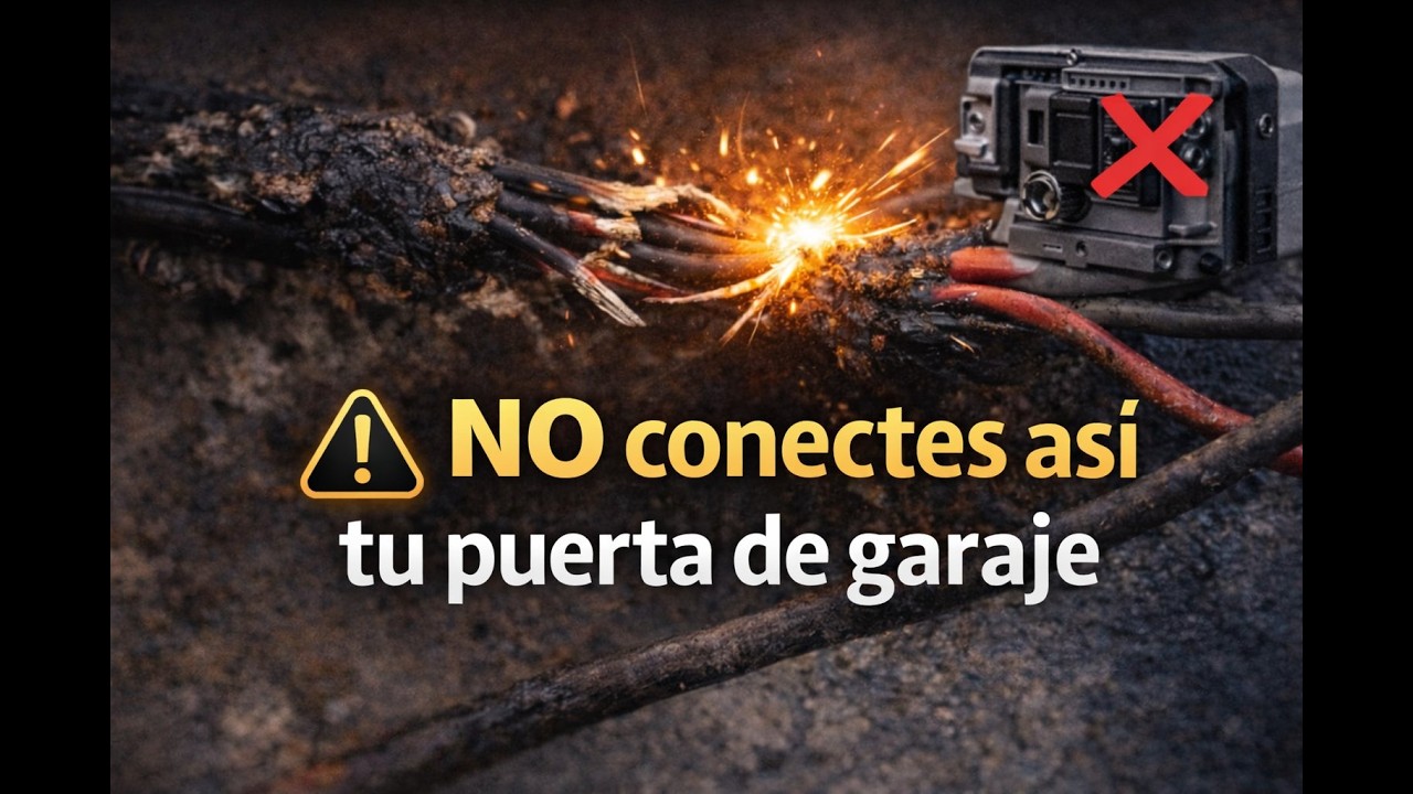 Automatiza tu garaje SIN dañar el motor 🔧
