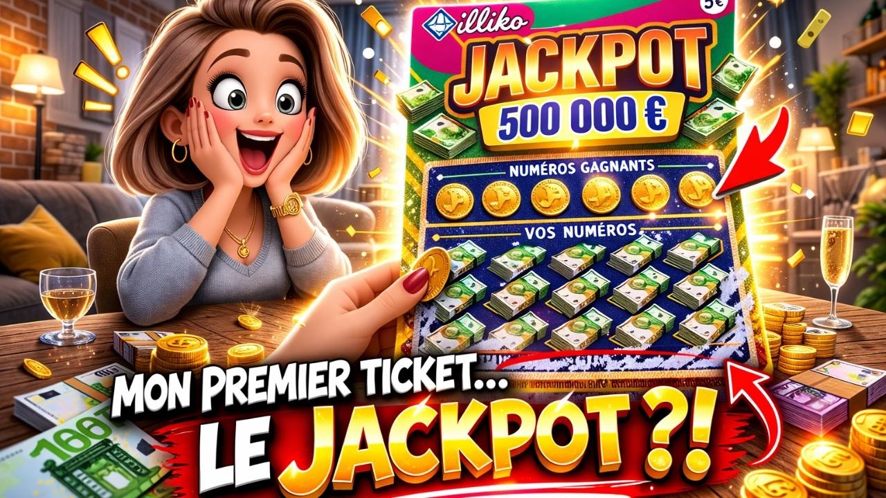 😱 INCROYABLE… MON PREMIER TICKET JACKPOT VA TOUT CHANGER ?! 💰