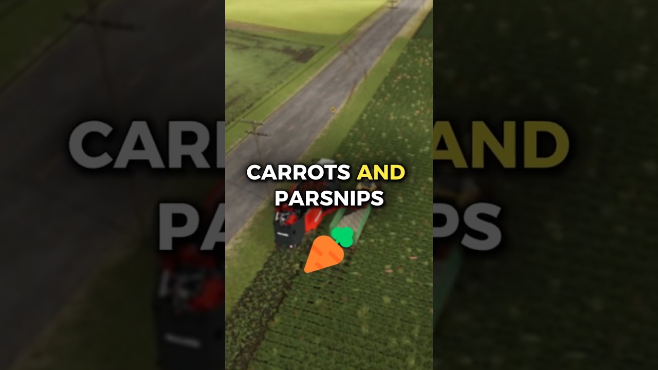 🛑Stop Planting Carrots & Parsnips in FS25&hellip; Here&rsquo;s Why!  #farmingsimulator25 #fs25 #carrots