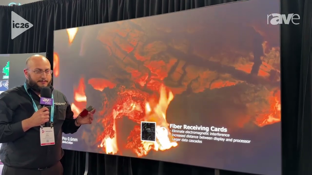 InfoComm 2026: Vanguard LED Displays Showcases Fiber Receiving Card