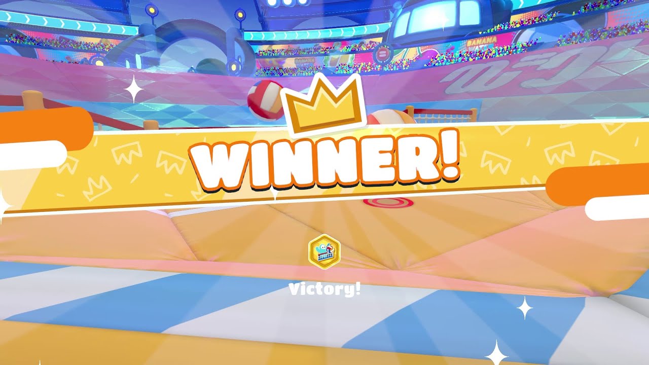 Finally Winning a Fall Guys Match!