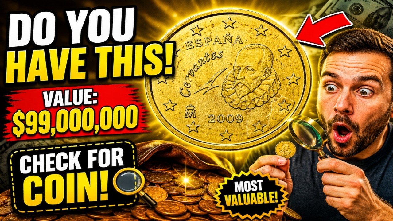 DO YOU HAVE THIS 2009 SPAIN 10 EURO CENT? IT COULD BE WORTH THOUSANDS!