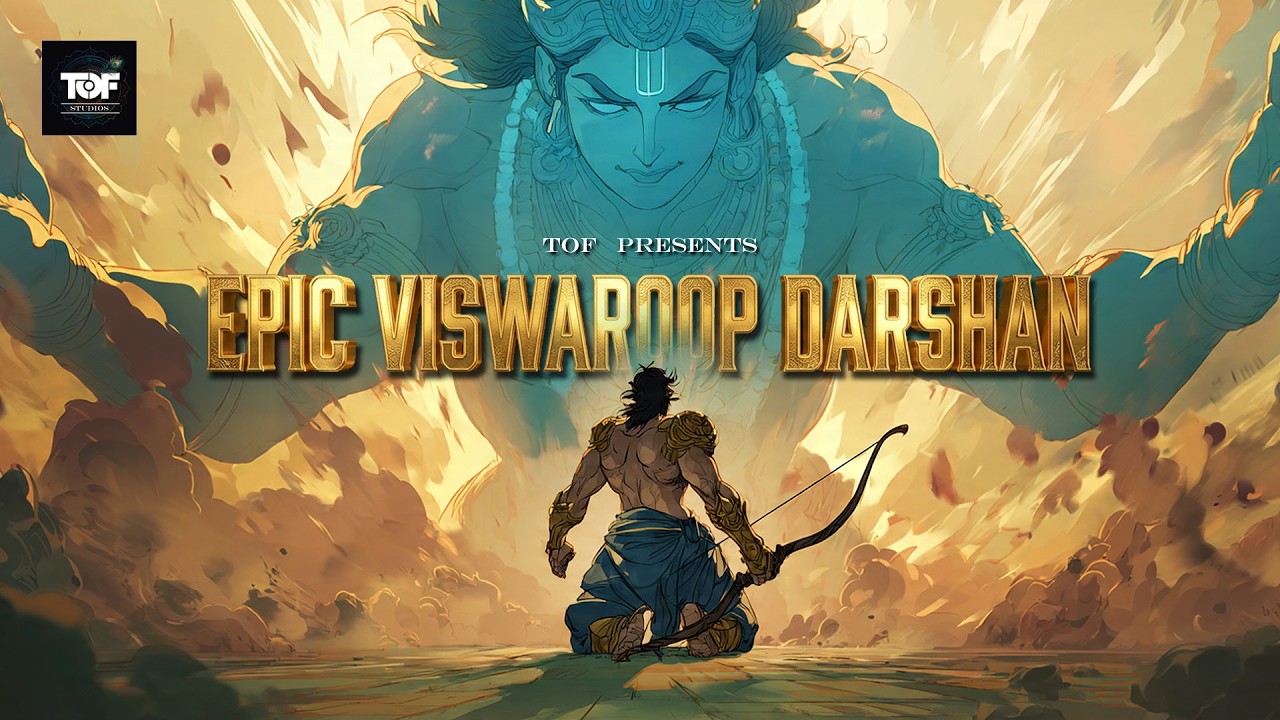 I Made An Epic Viswaroop Rap Using Meta Ai & It Looks Incredible| Mahabharat Krishna Rap Song | TOF