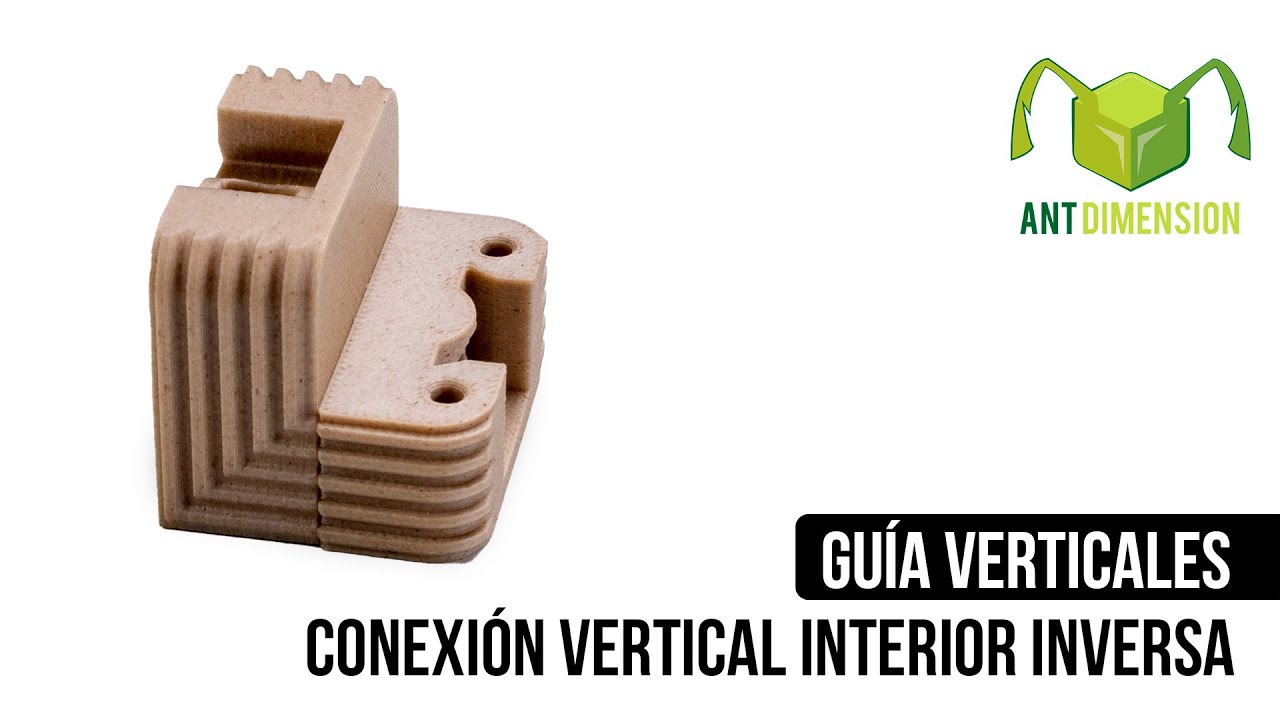 Montaje Conexi&oacute;n Vertical Interior Inversa | Ant Dimension