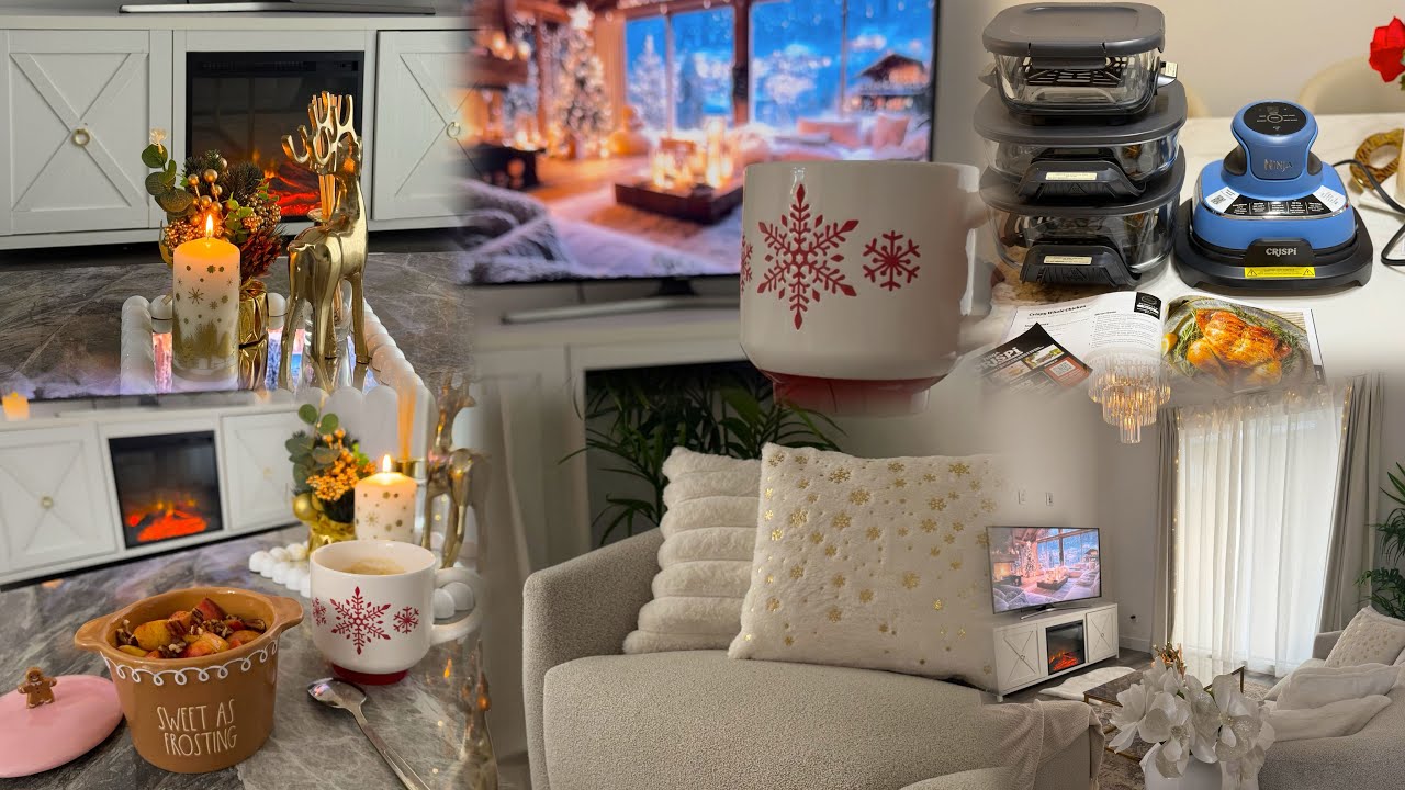 Hello December🌧️ | cozy days at home,Slow living ,cooking,decoration ⛄️ winter 