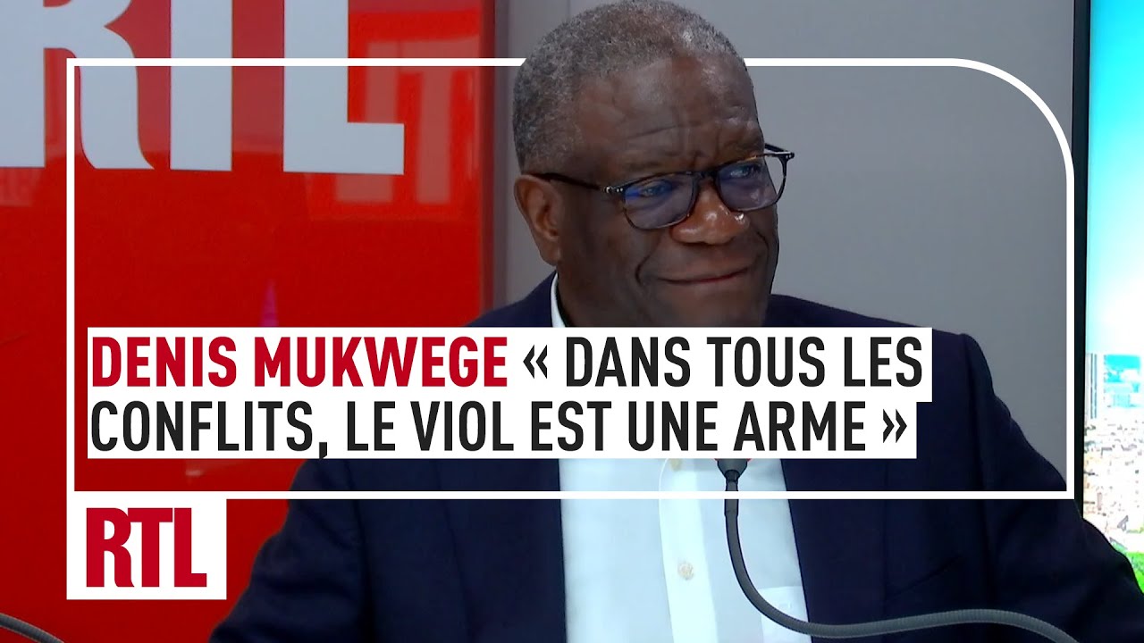 Denis Mukwege, prix Nobel de la paix en 2018 : 