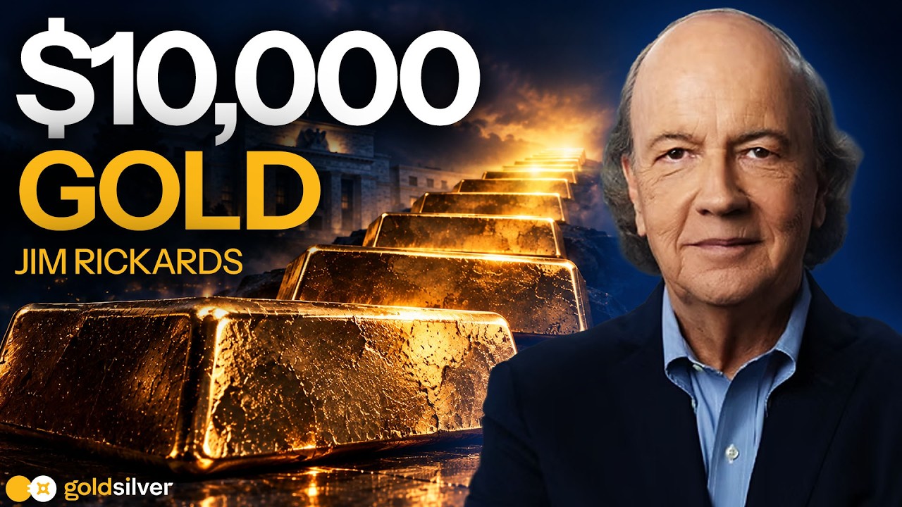 GOLD to $10,000 'Sooner Than People Expect': Jim Rickards
