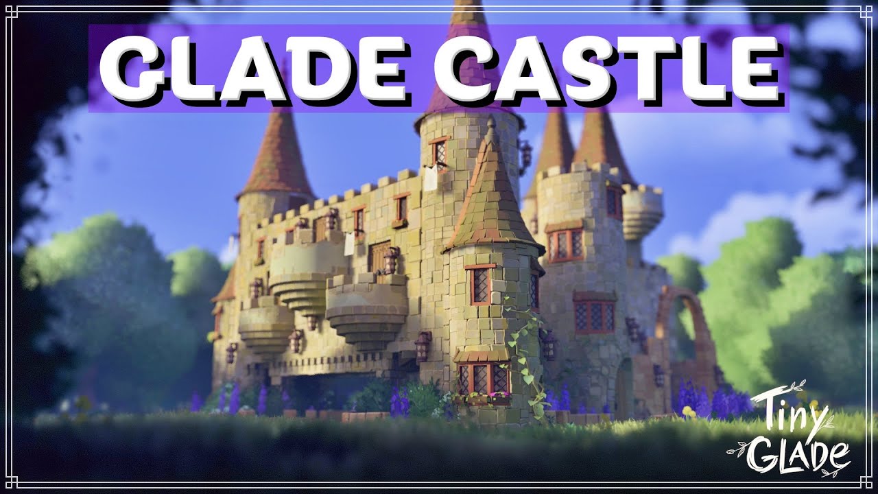 Building my first castle in Tiny Glade!🔸no commentary gameplay