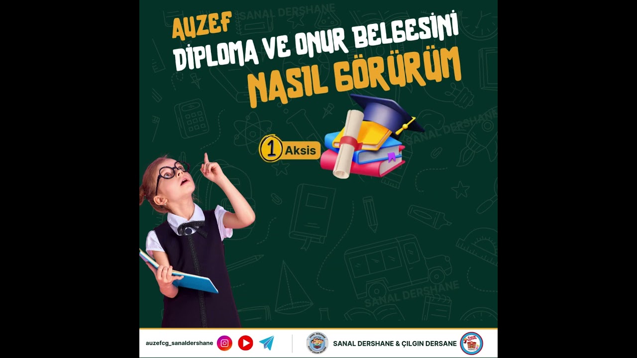 AUZEF Mezuniyet, Diploma ve Onur Belgesini Nasıl G&ouml;r&uuml;r&uuml;z?