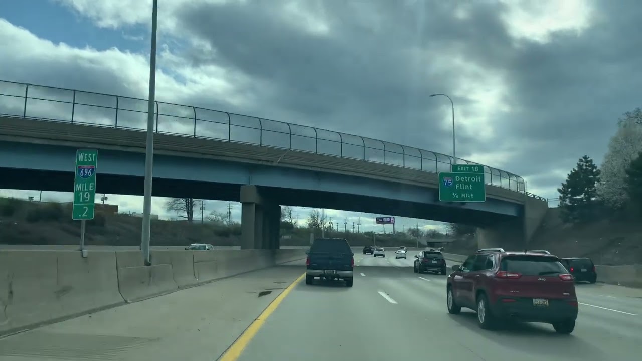 Driving to Southfield, Michigan from Warren, Michigan 🇺🇸 April 2023