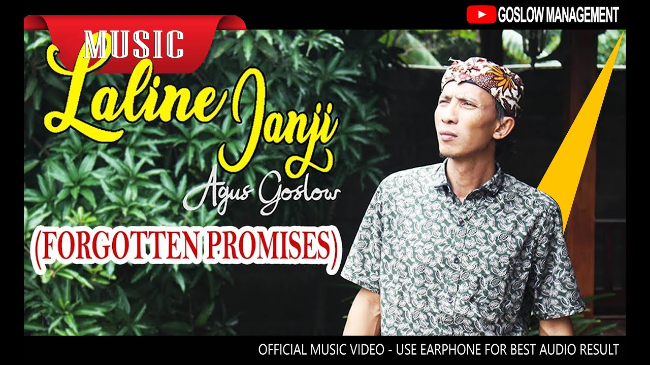 LALINE JANJI [ FORGOTTEN PROMISES ] - GOSLOW - Official Music Video #lalijanjine #lalijanji