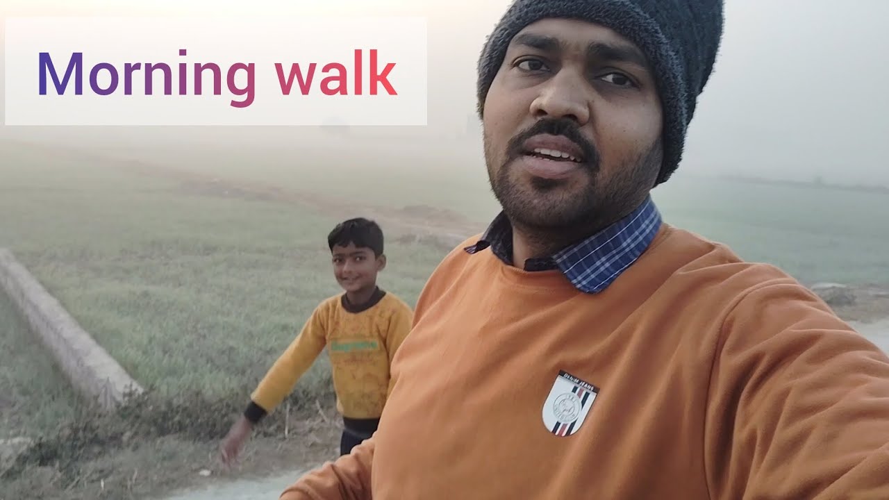Morning walk 😀 vlogs