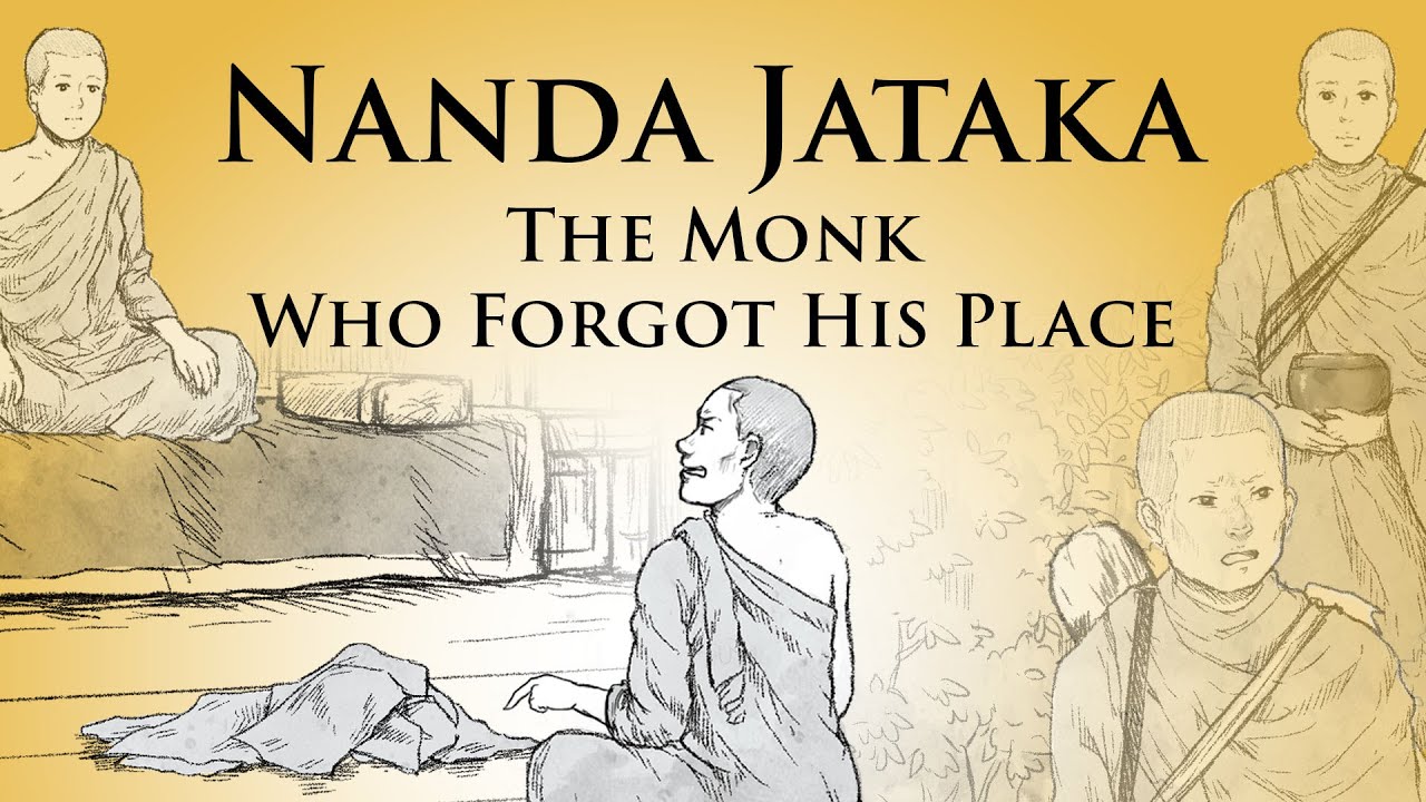 The Monk Who Forgot His Place | Nanda Jataka | Animated Buddhist Stories