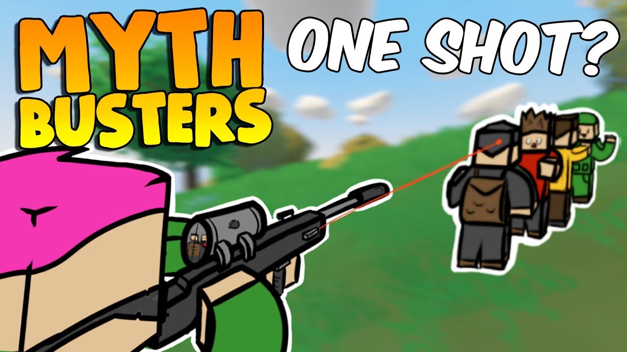 Unturned Mythbusters #01 - Can a bullet travel through player?