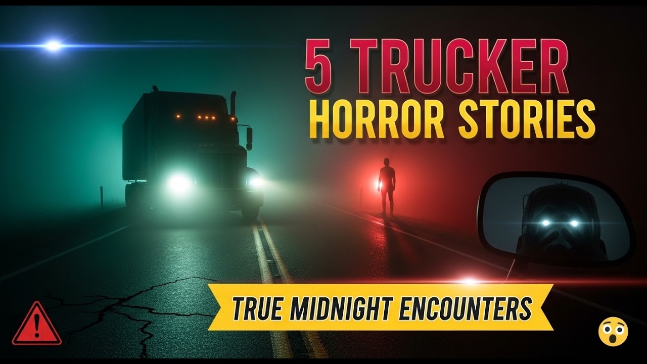 5 Very Scary TRUE Midnight Long Haul Trucker Horror Stories.