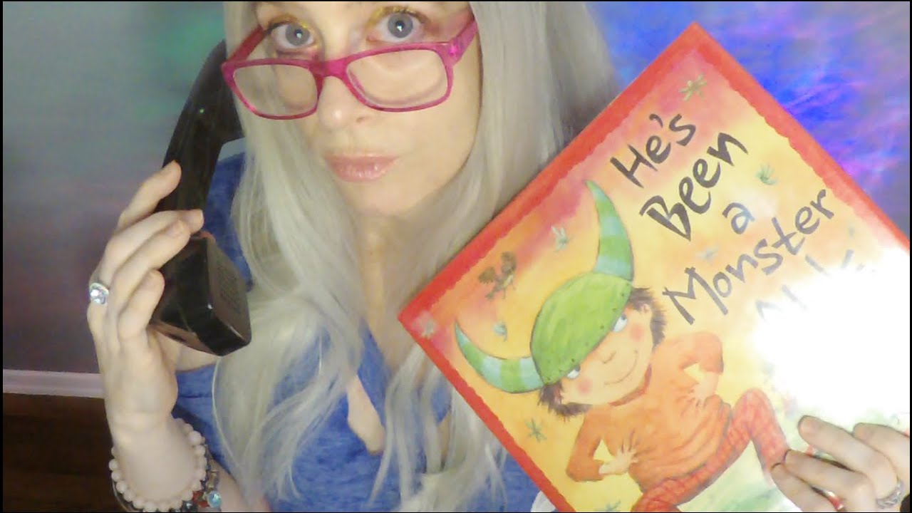 ASMR Gum Chewing Sassy Librarian Role Play | Whispered