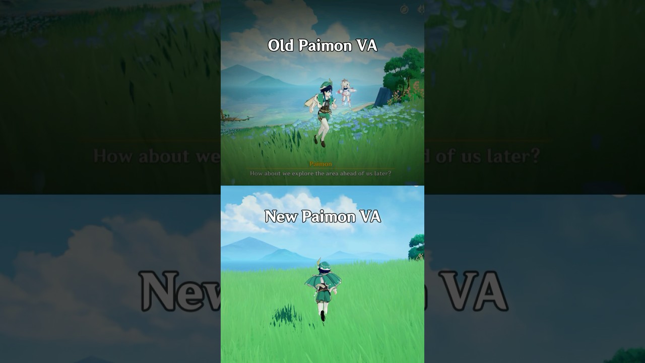 Can&rsquo;t stop LOVING new Paimon VA 😍🤓#paimon #voice #new