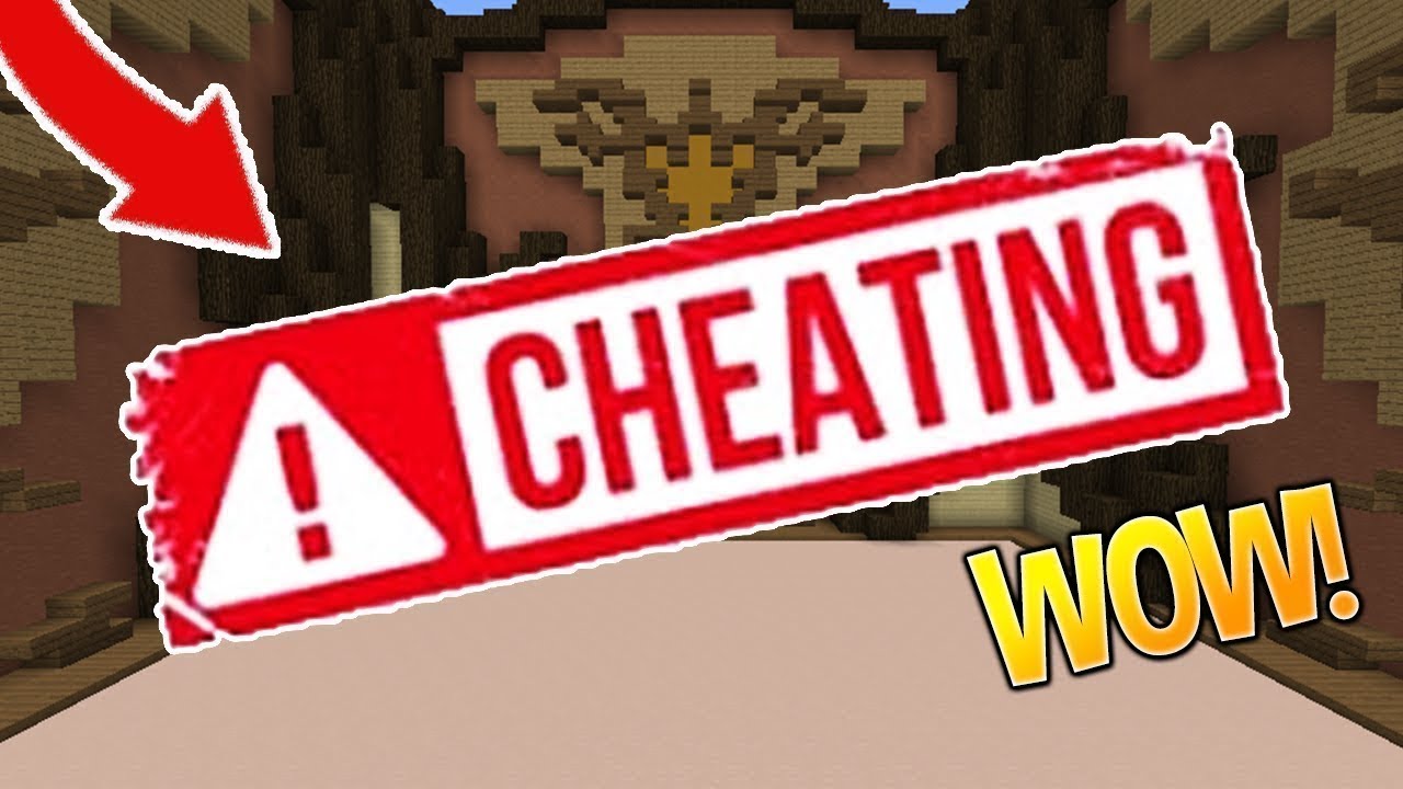 CHEATER SPOTTED (Minecraft Build Battle)