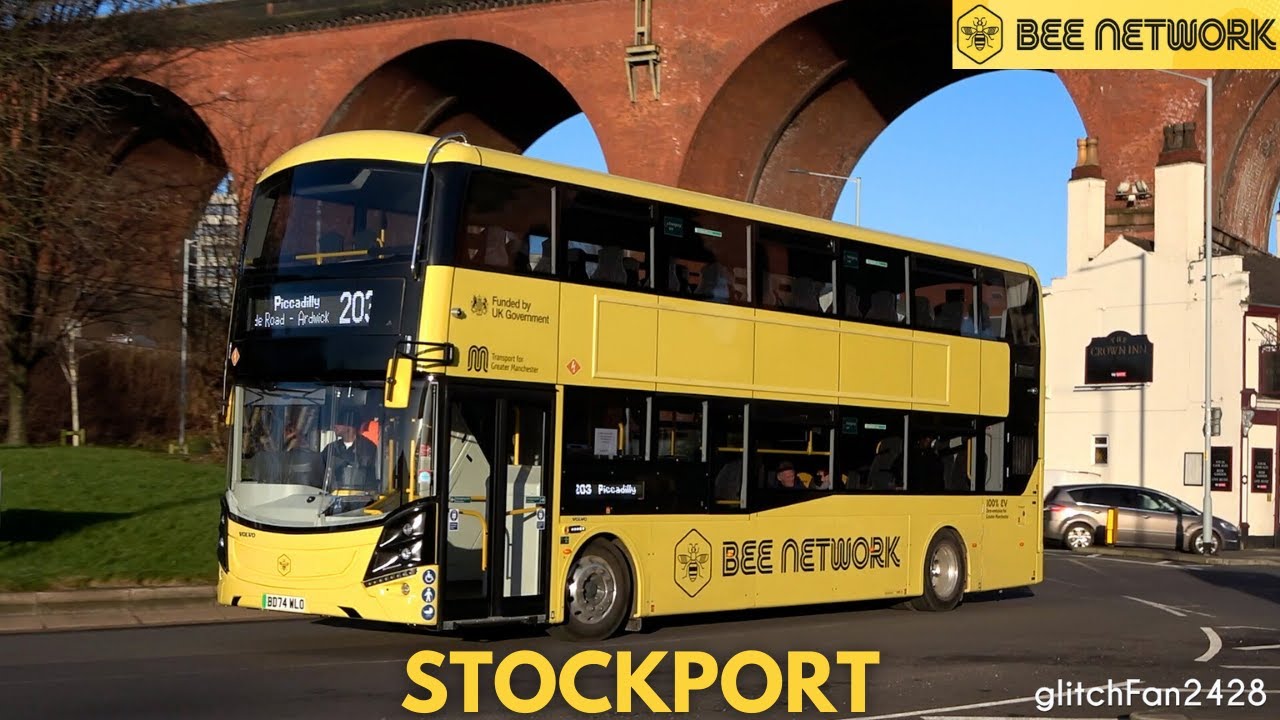 Stockport Interchange Takes on 🐝 Bee Network in January 2025