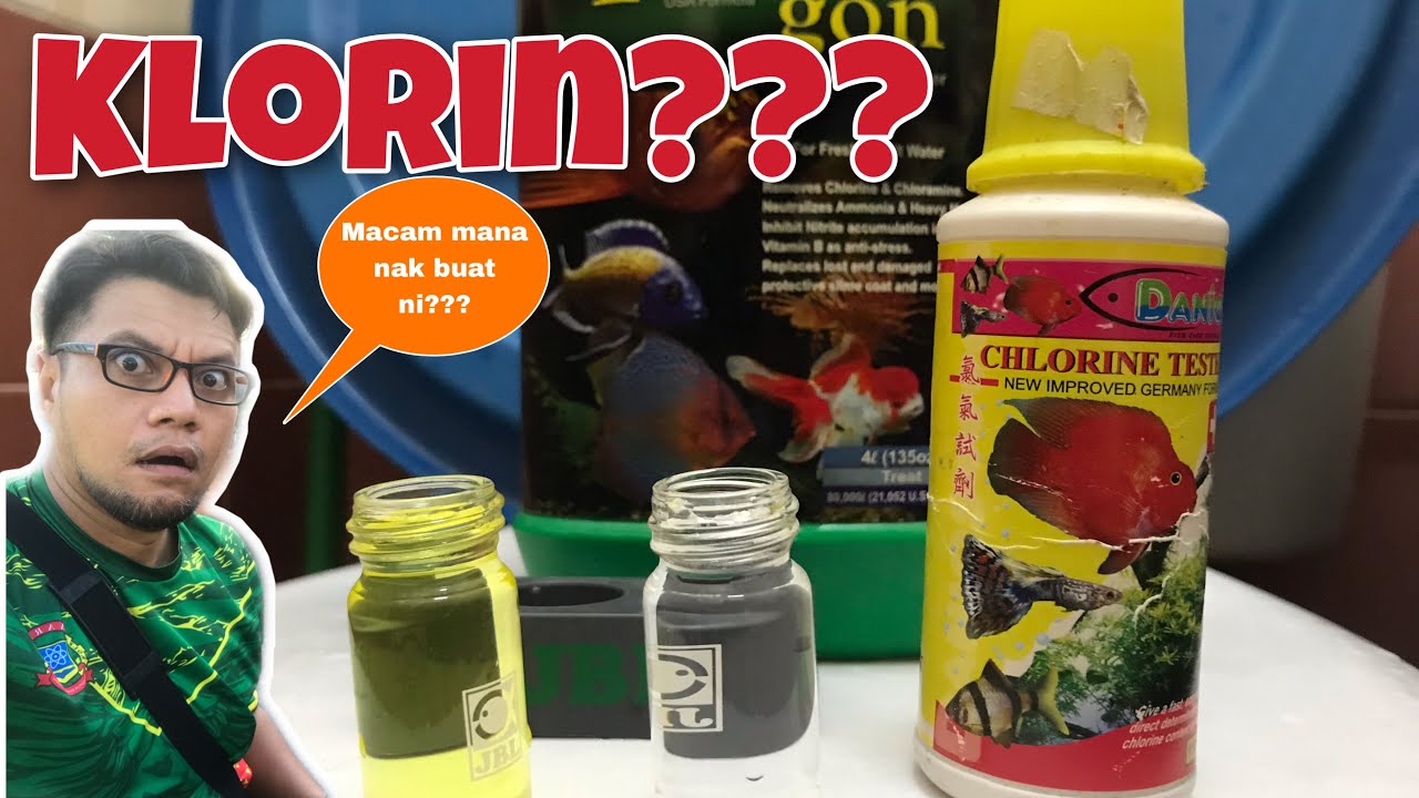 Cara menggunakan penguji klorin dengan betul
