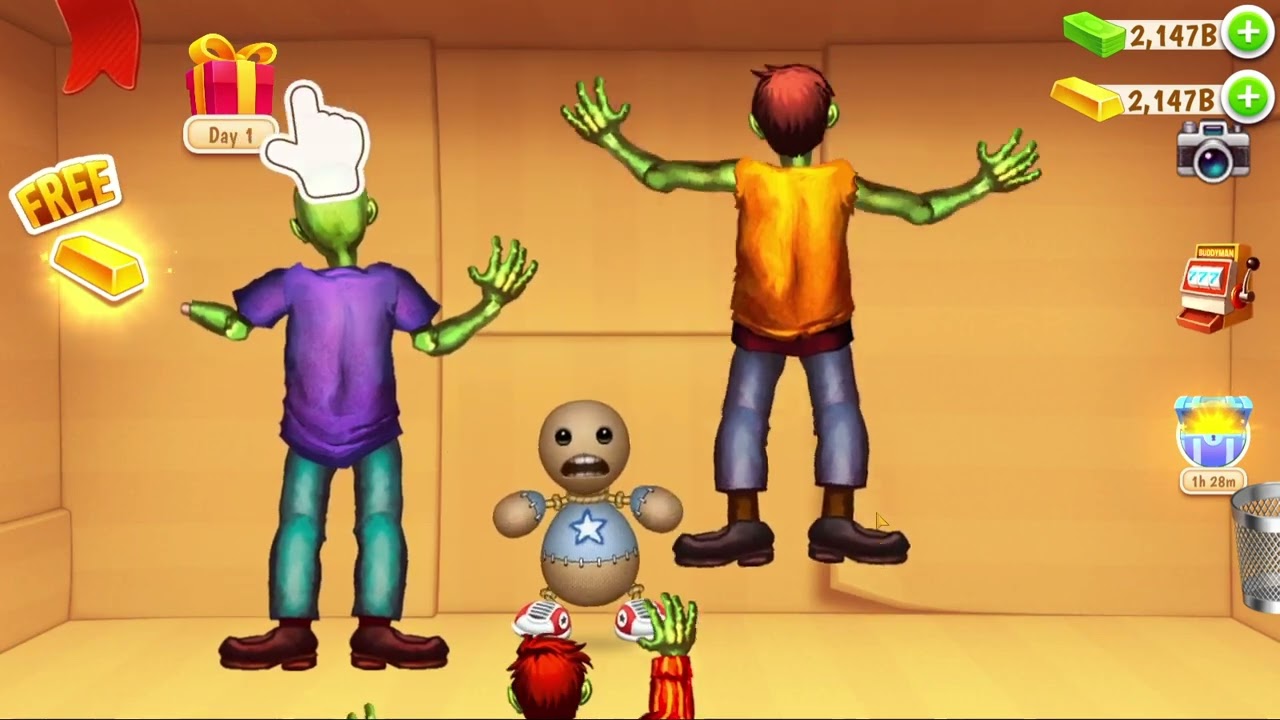 Kick the Buddy SECOND KICK - ZOMBIE