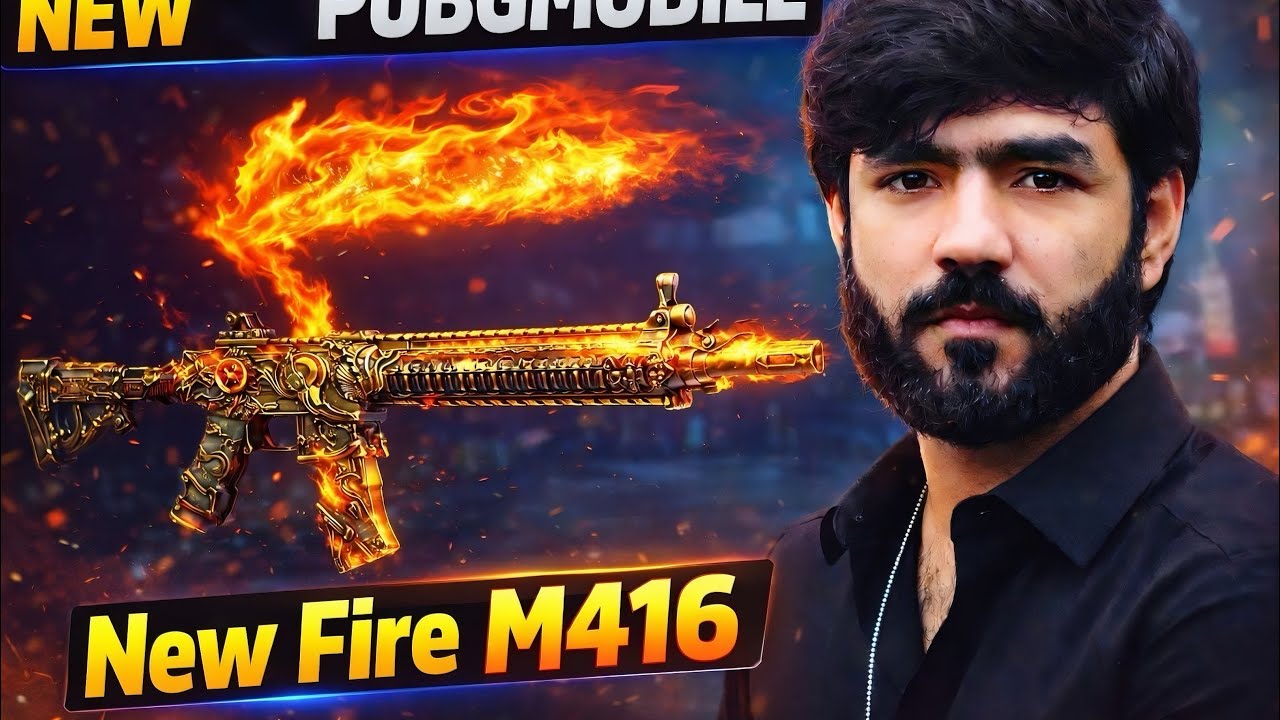 Новая винтовка Fire M416 в PUBG Mobile 🔥 Полный геймплей и обзор