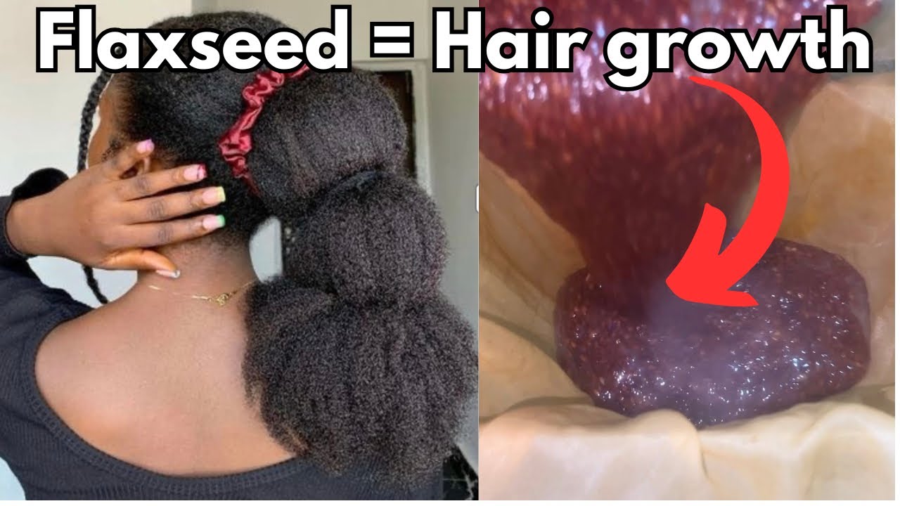 Flaxseed gel for FAST HAIR GROWTH | Benefits of flaxseed gel on hair | Brenda Okolocha 