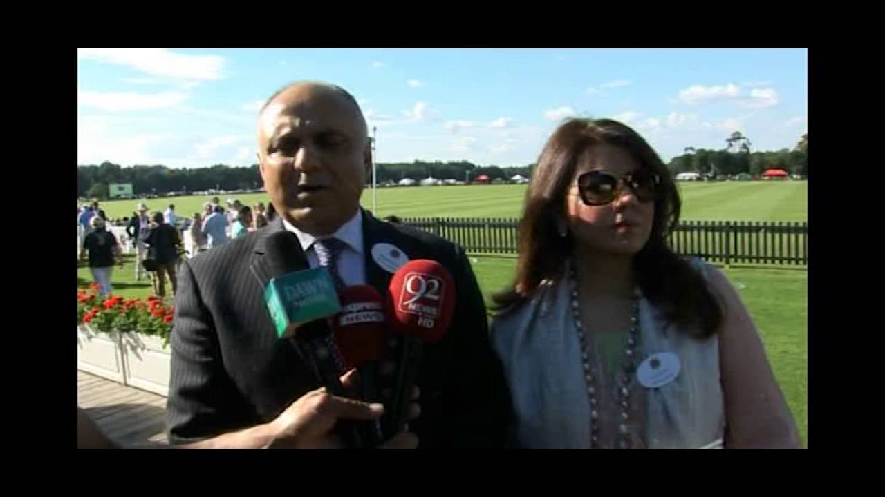 Syed Ibne Abbas, Pakistan High Commissioner to the UK interview at Polo Match