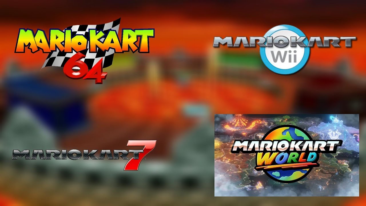 N64 Big Donut/Skyscraper Mario Kart Mashup Remix Music Extended + Final Minute