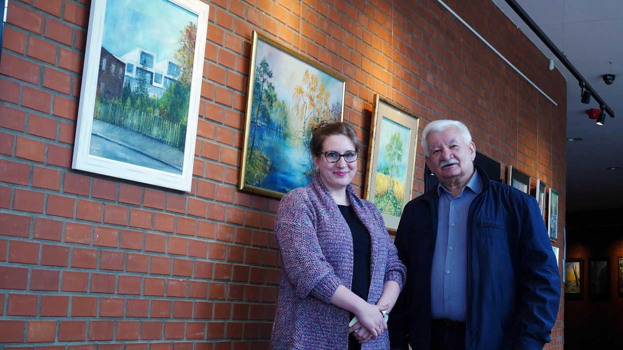 MDK Koszutka Filia Dąb - Wystawa malarstwa Doroty Makowskiej 16042024 Red.  Jerzy Granowski