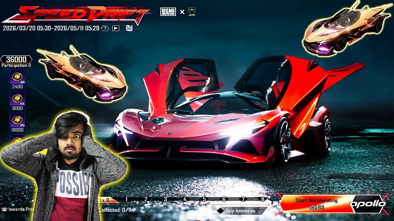 🔥 NEW APOLO SUPERCAR SPEED DRIFT CRATE OPENING | @BandookBaaz & @TheBixiOP SCAMMED ME 🥲 IN BGMI