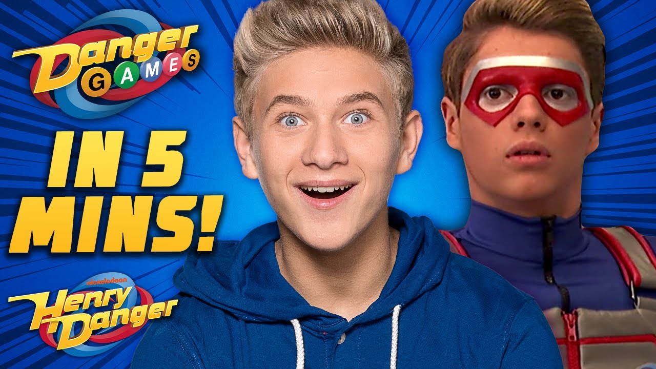The Danger Games In 5 Minutes! Ft. Game Shakers | Henry Danger
