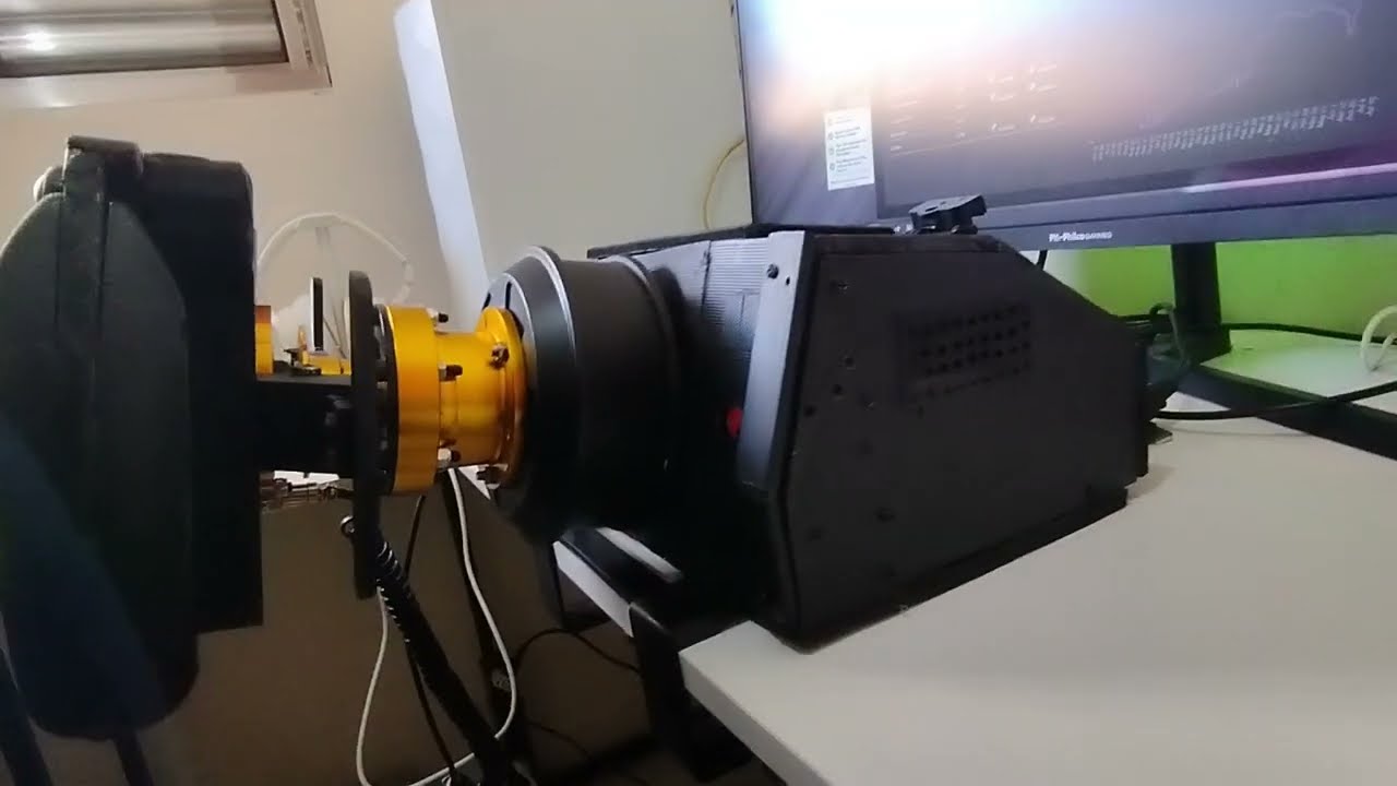 Volante DD caseiro (motor de hoverboard) - atualização