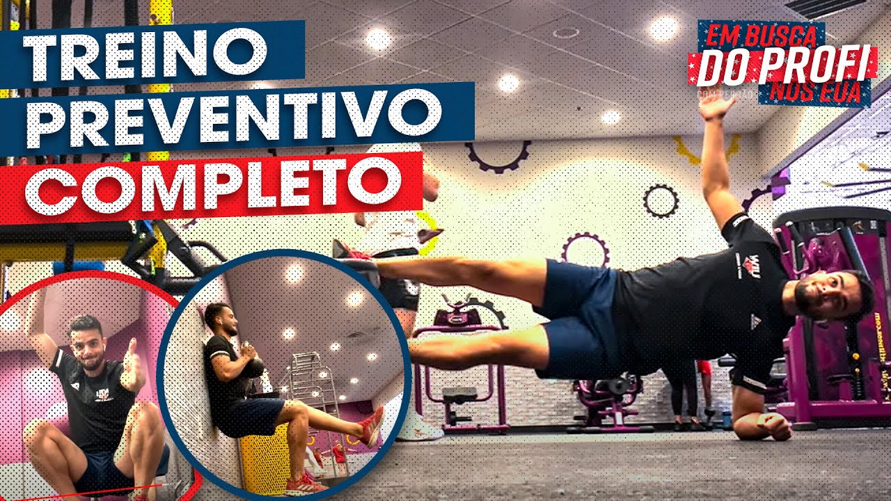 TREINO DE PREVENÇÃO DE LESÃO PARA O FUTEBOL | Em Busca do Profi nos EUA [Episódio 13]