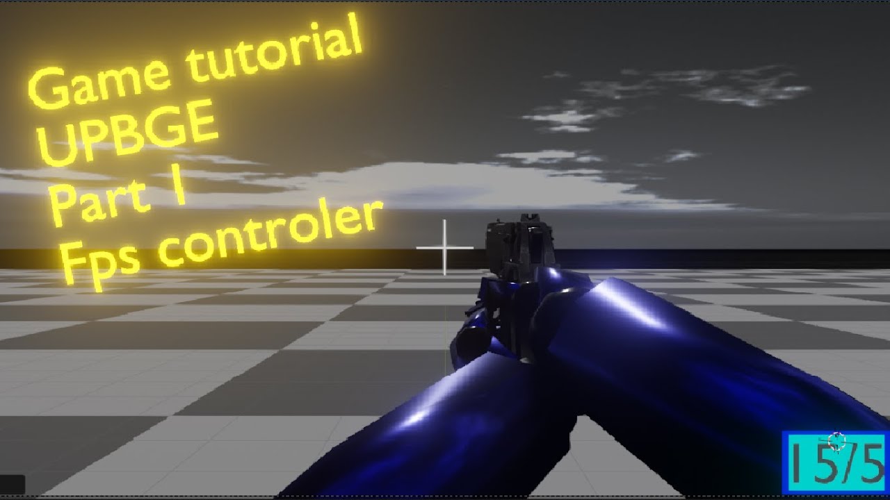 FPS Controller setup for UPBGE part one