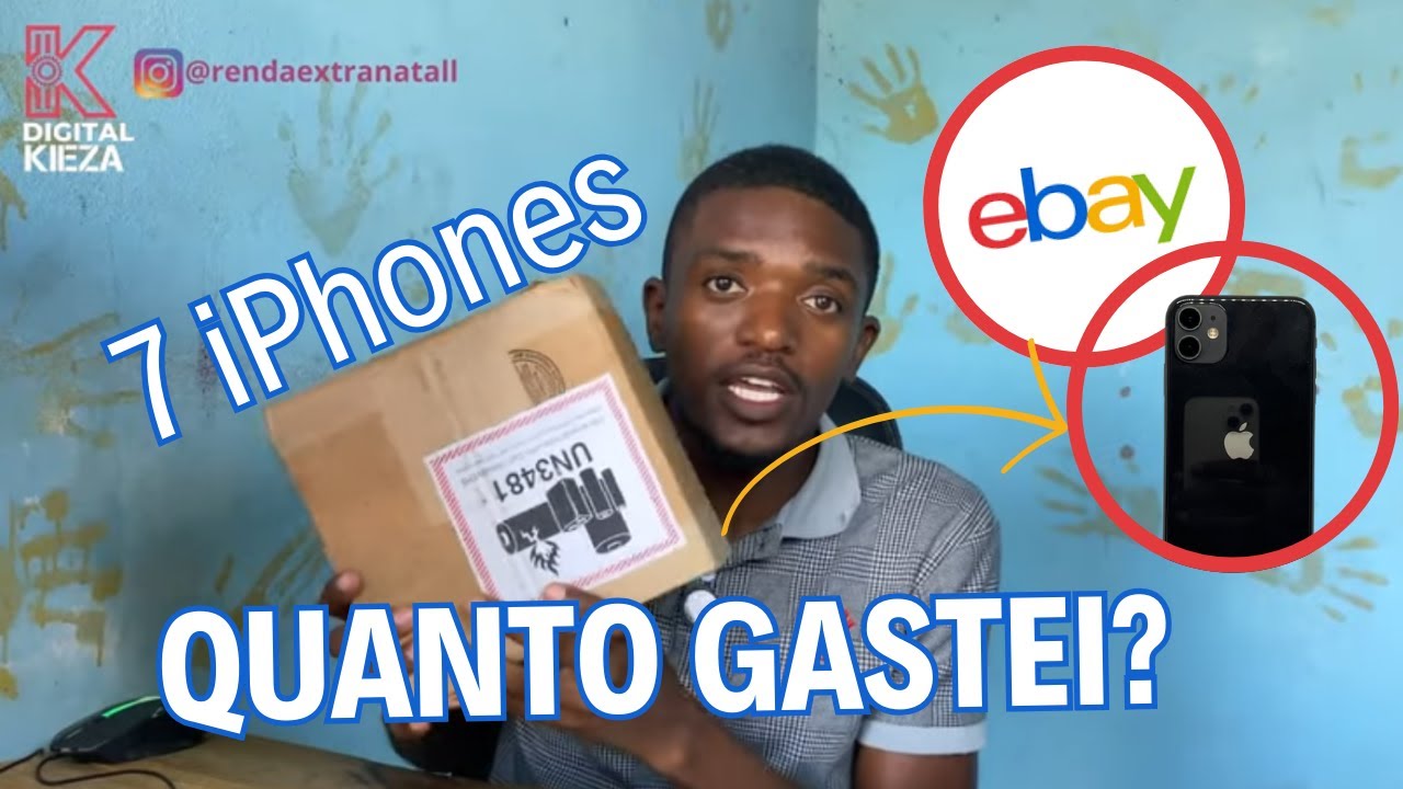 Quanto Gastei para Importar 7 iPhones dos EUA? Custos, Taxas e Transportadoras!