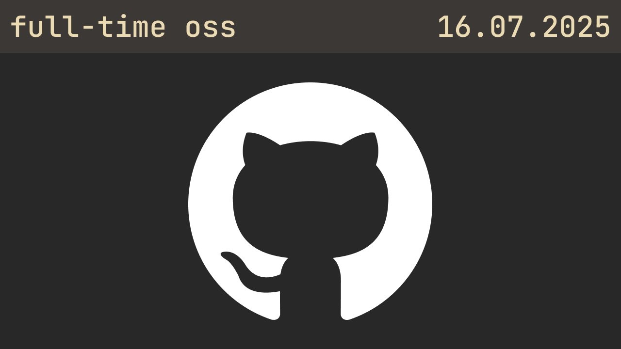 🇺🇿 full-time oss | 16.07.2025