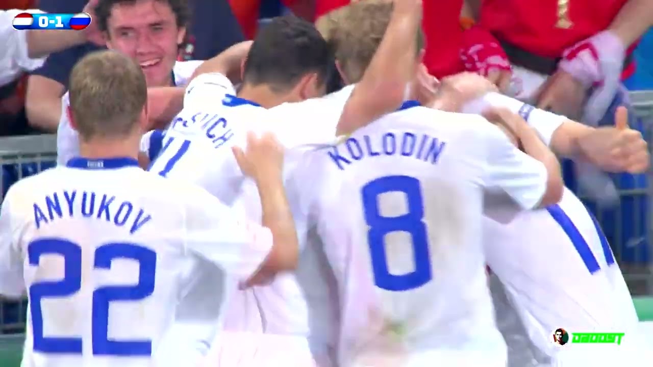 Netherlands 1-3 Russia - EURO 2008 - Arshavin, Man Of The Match - Full HD