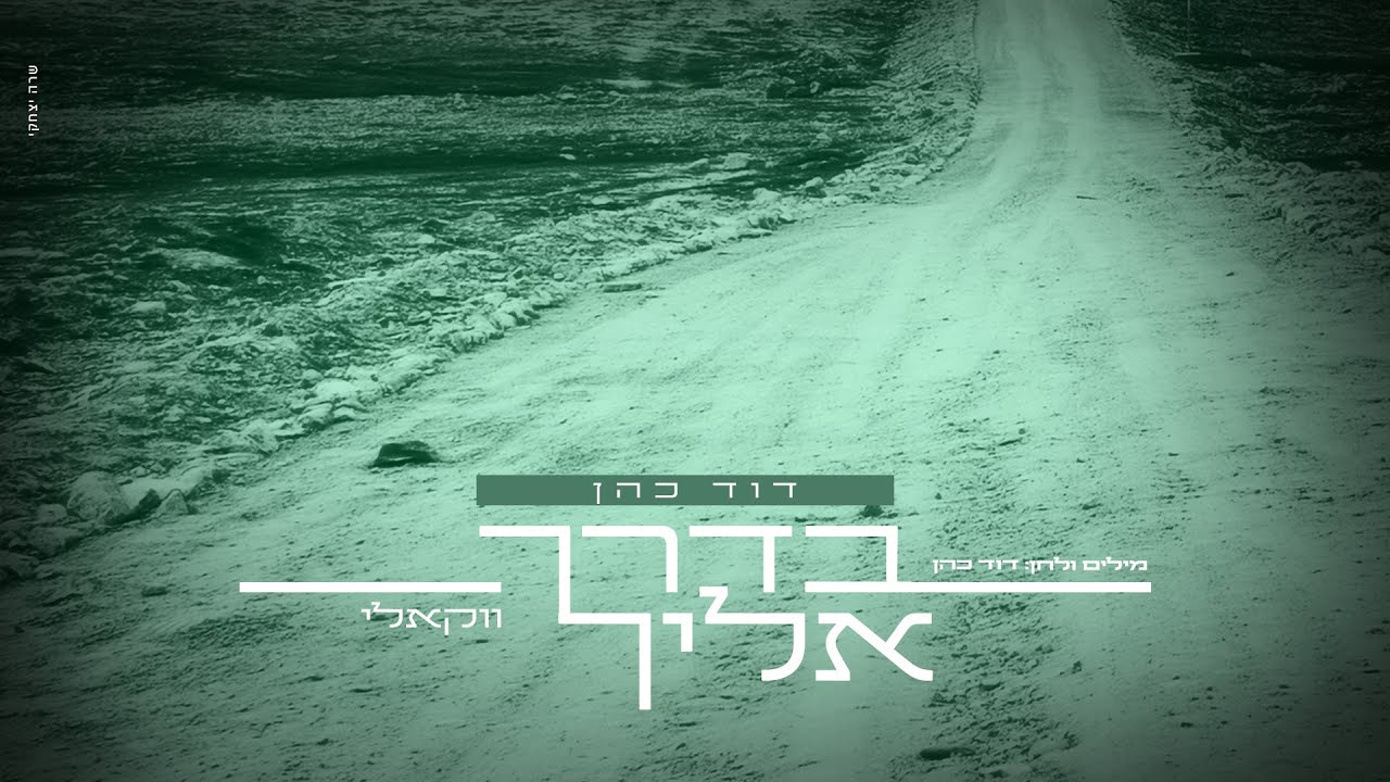 דוד כהן - בדרך אליך - ווקאלי (Pord. by eliya netneli)