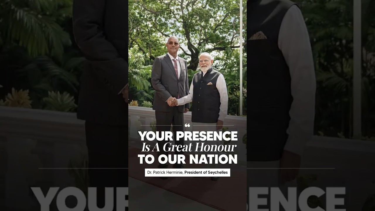 PM Modi Receives Warm Welcome from Seychelles President | India&ndash;Seychelles Partnership