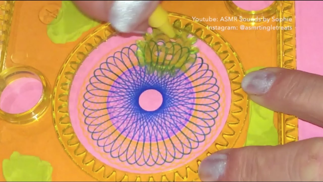 ASMR: Spirograph Sampler (asmr, spirograph, whispering, Youtube, video)