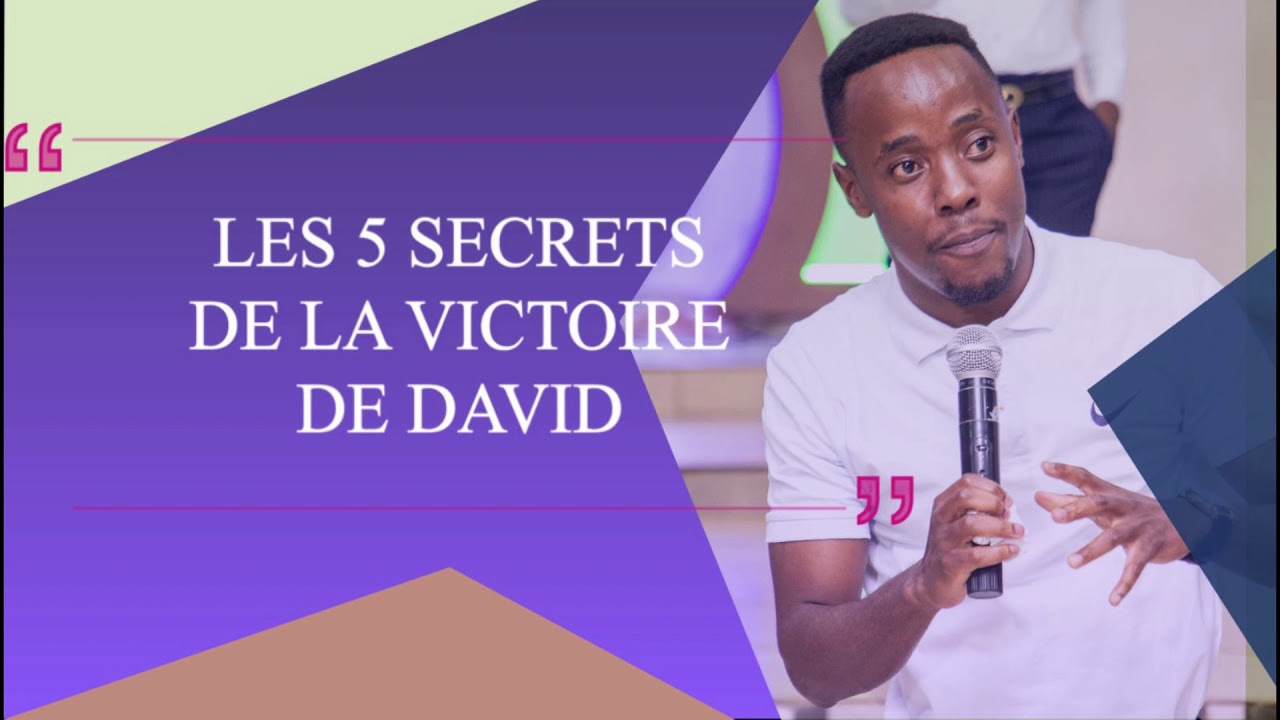 LES 5 SECRETS DE LA VICTOIRE DE DAVID; PROPHETE  NICOL GULAIN BISHURE