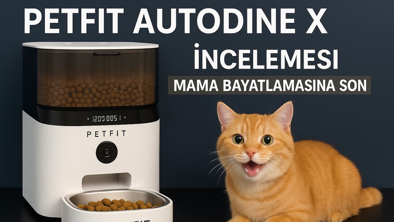 Petfit AutoDine X Akıllı Mama Kabı Kutu Açılışı | İnceleme
