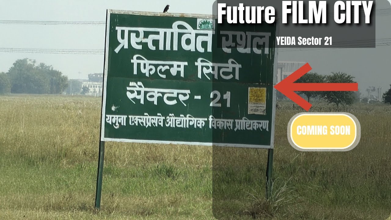 Film City - Yamuna expressway ! On Ground Exclusive from Sec 21 Site(2nd part - Noida airport)
