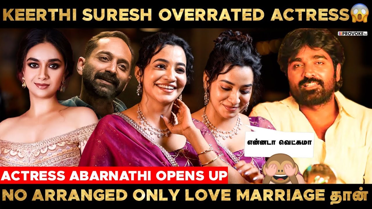 பெரிய Heroine அந்த Movie-அ பண்ண வேணான்னு சொல்லிட்டாங்க 😱 | Actress Abarnathi Opens Up | Provoke TV