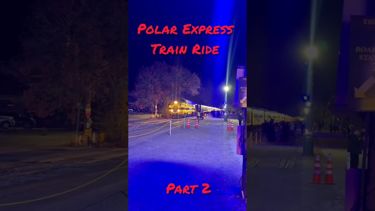 Polar Express Train Ride In Bryson City, NC Part 2/2 